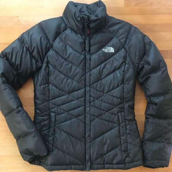 The North Face Goose Down Black 650 Puffer Jacket Size S - Picture 1 of 10